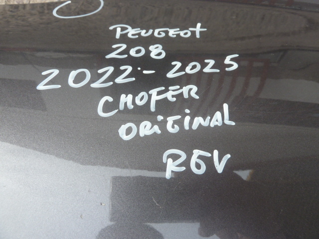 Tapabarro peugeot 208 2022 2023 2024 2025 chofer daños - Imagen 6