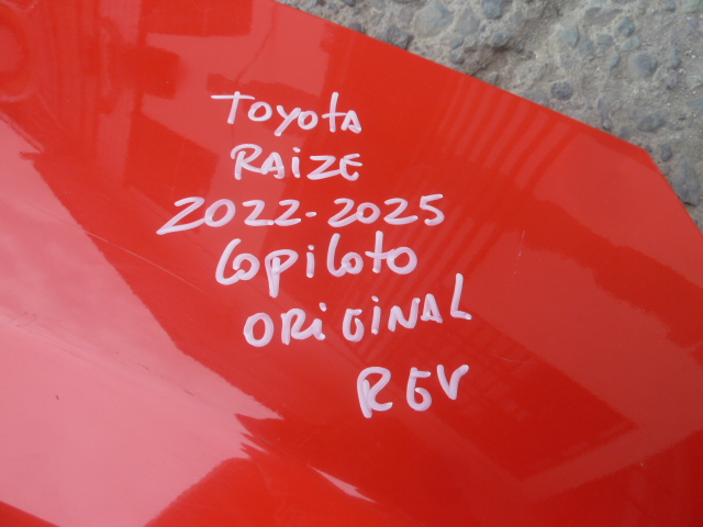 Tapabarro toyota raize 2022 2023 2024 2025 copiloto daños - Imagen 4