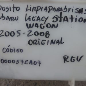 Deposito limpiaparabrisa subaru legacy station wagon 2005 2008