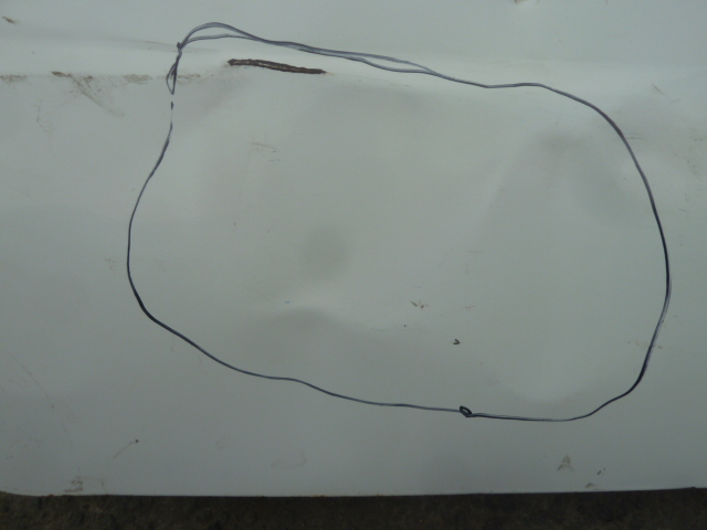 Puerta kia rio jb 2007 2008 2010 trasera copiloto dañada - Imagen 5