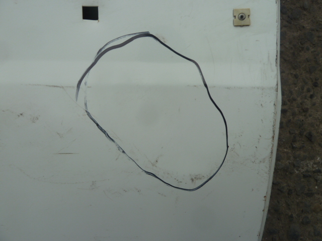 Puerta kia rio jb 2007 2008 2010 trasera copiloto dañada - Imagen 4