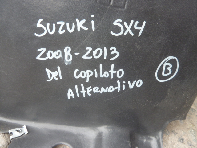 Guardafango suzuki sx4 2008 2013 delantero copiloto generico bueno - Imagen 4