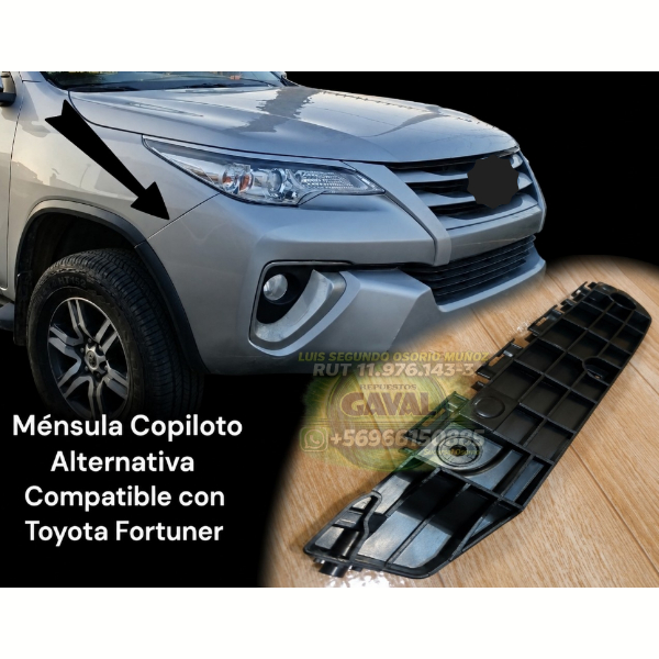 Soporte mensula fortuner 2017 2023 del copiloto Alternativa RgvO - Imagen 3