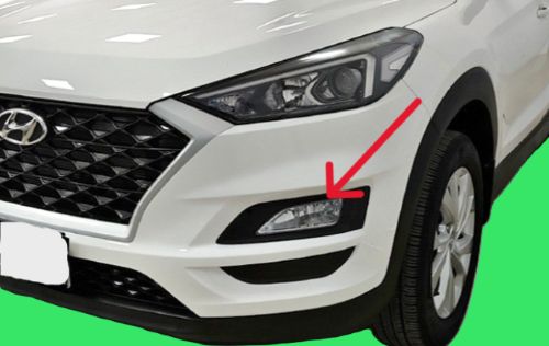 Foco neblinero hyundai tucson 2019 2020 halogeno chofer daño - Imagen 3
