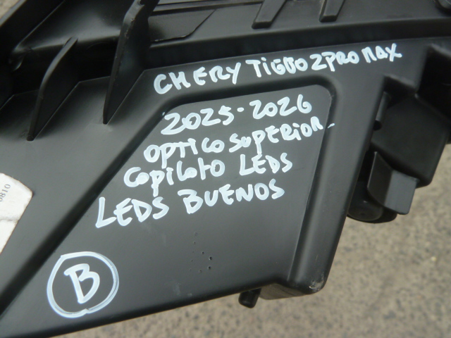Foco optico chery tiggo 2pro 2 pro max 2025 2026 copiloto leds - Imagen 3