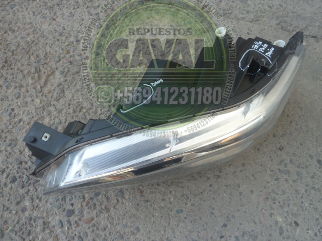 Foco optico chevrolet tracker 2021 2022 2023 chofer daños - Imagen 8