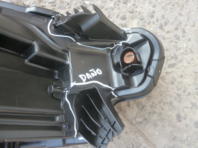 Foco optico tiggo 7pro 7 pro 2021 2025 chofer full leds daños - Imagen 3