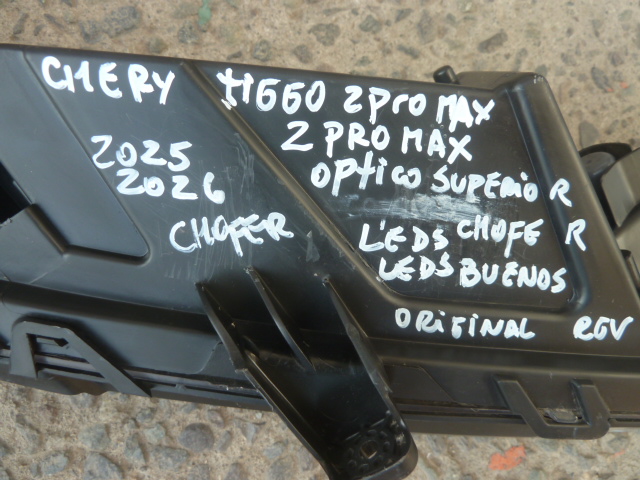 Foco optico chery tiggo 2pro 2 pro max 2025 2026 chofer leds daño - Imagen 5