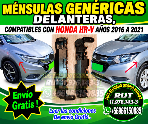 Soporte mensula honda hrv 2016 2021 del par envio gratis RgvO - Imagen 3