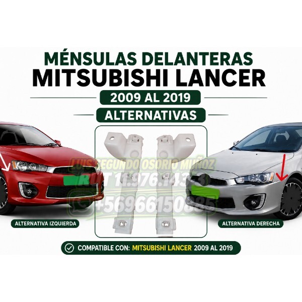 Soporte mensula lancer r rt 2009 2018 del par envio gratis RgvO - Imagen 3