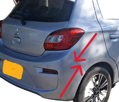 Soporte mensula mitsubishi mirage 2017 2022 tras copiloto Rgvo - Imagen 3