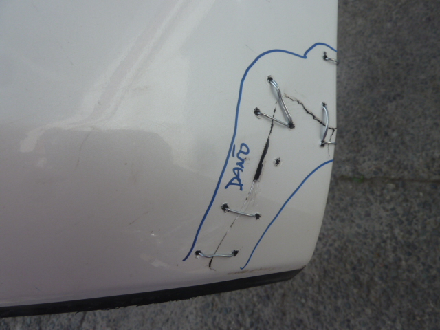 Parachoque mazda 3 2021 2022 2023 delantero daños - Imagen 8
