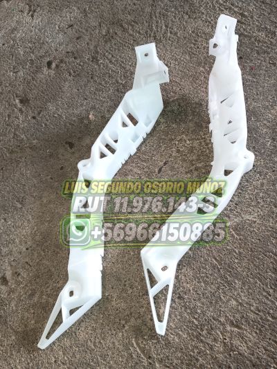 Soporte mensula mazda 3 sedan 2004 2008 par traseras RgvO - Imagen 5