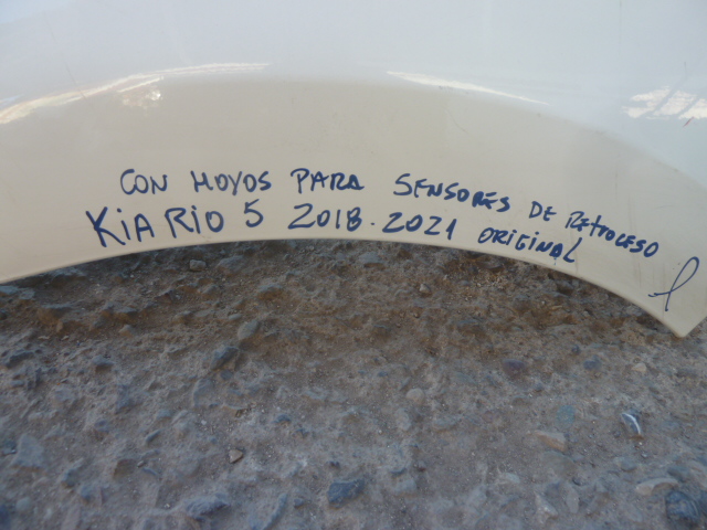 Parachoque kia rio 5 2018 2019 2020 2021 trasero daños - Imagen 3