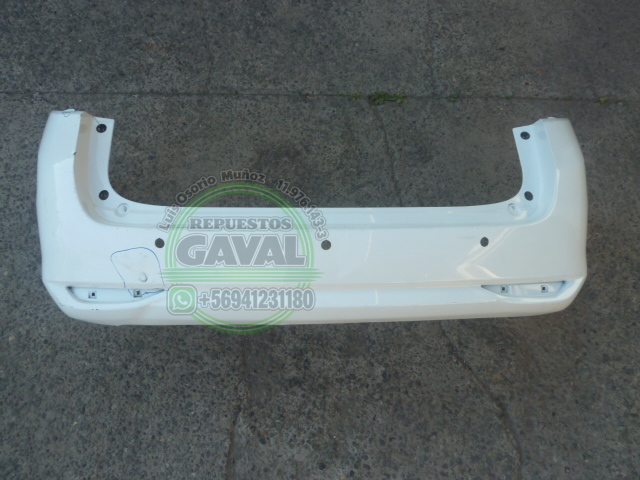 Parachoque changan a500 2018 2020 2022 trasero daños