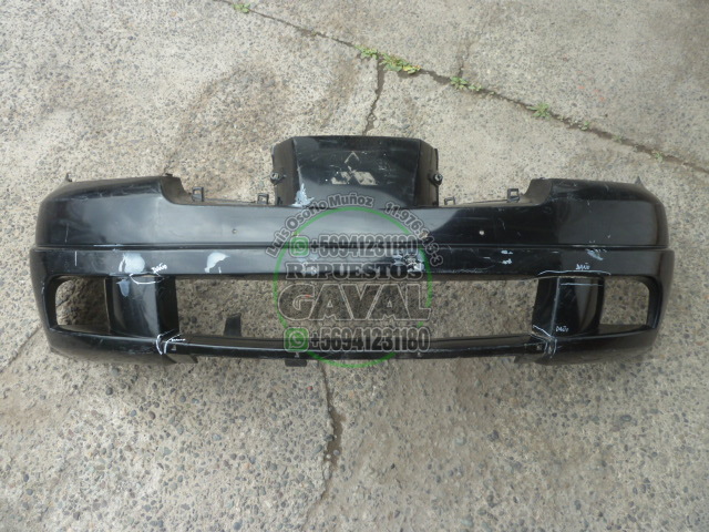 Parachoque mitsubishi outlander 2005 2007 delantero daños